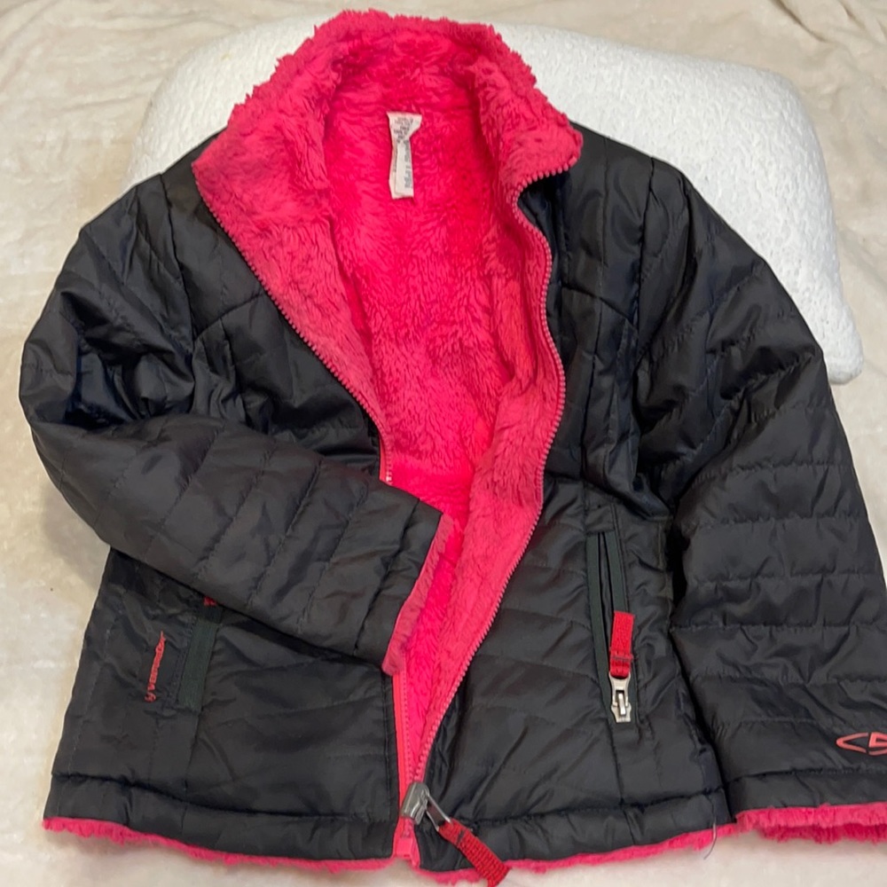 Pink & black jacket
